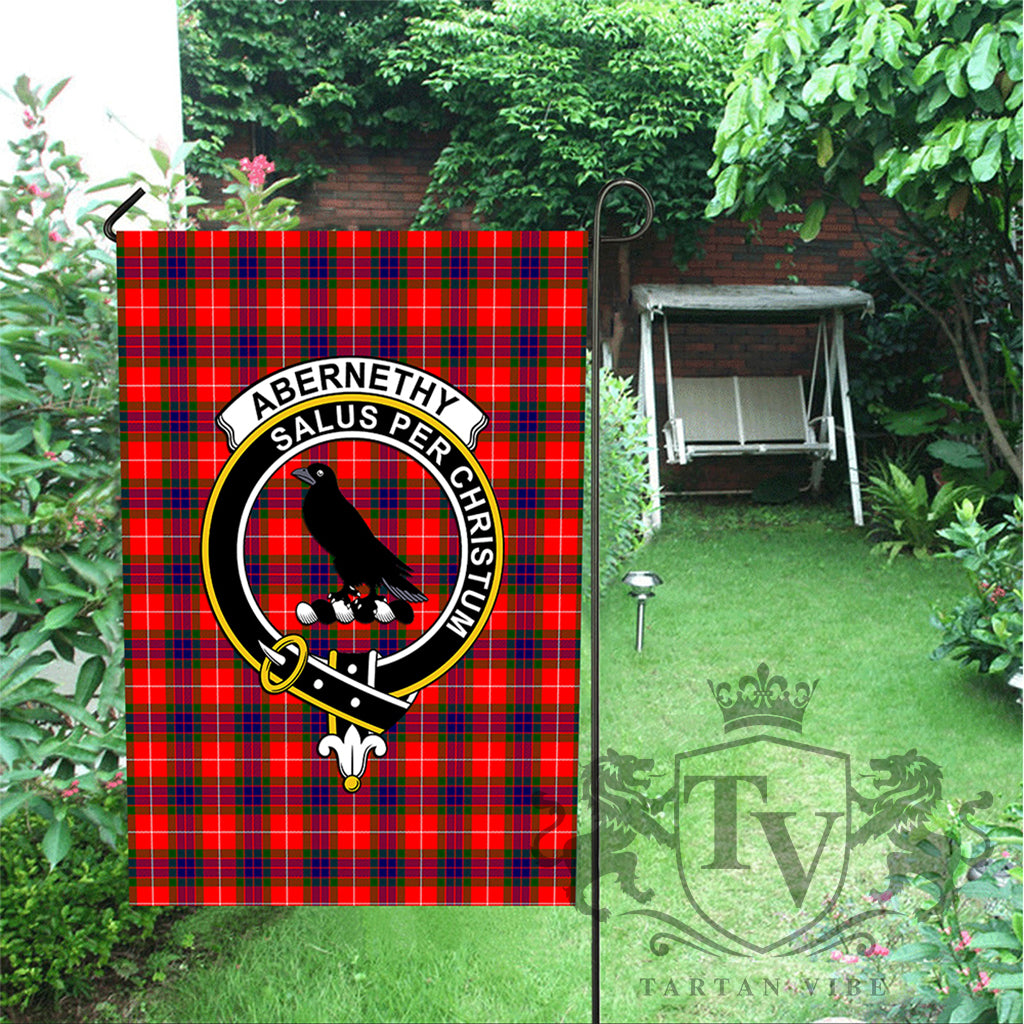 Abernethy Crest Garden Flag K23