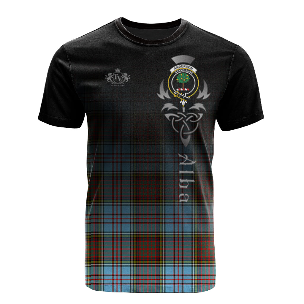Tartan Vibe Anderson Ancient Crest Alba Celtic T-Shirt