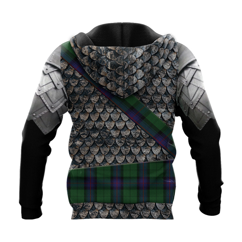 Tartan Vibe Armstrong Knitted Hoodie Warrior Style - Ac