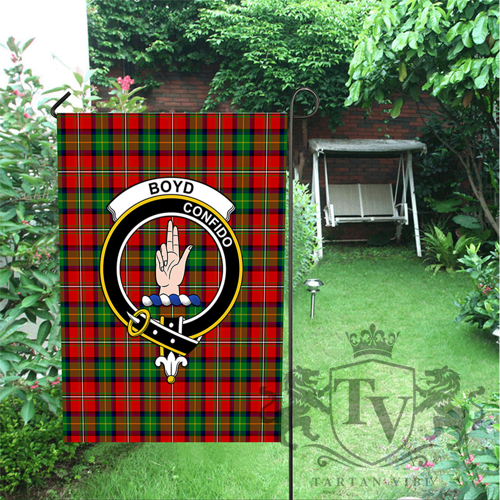 Boyd Modern Crest Garden Flag K23