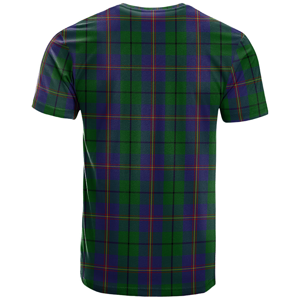 Carmichael Clan DNA In Me Tartan Crest T-Shirt K23
