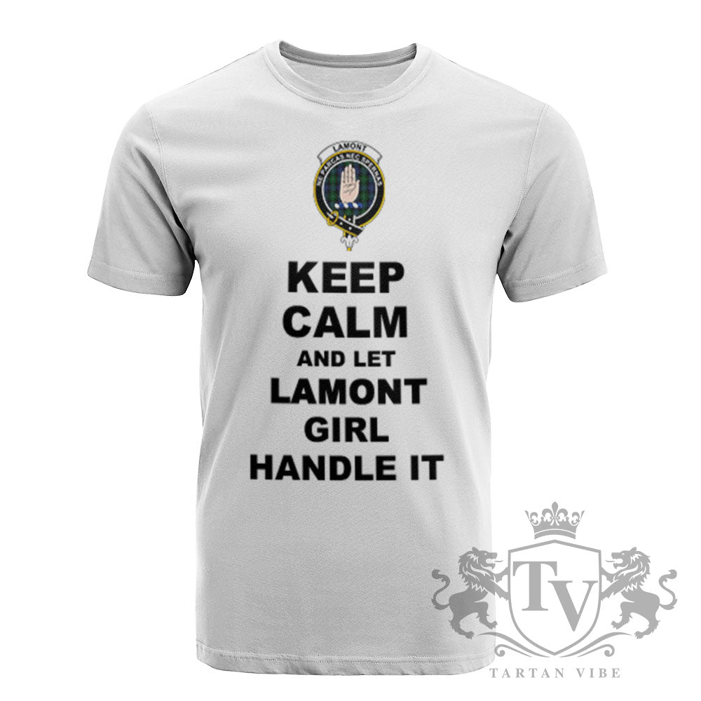 Tartan Vibe Lamont 2 Clan Keep Calm T-Shirt