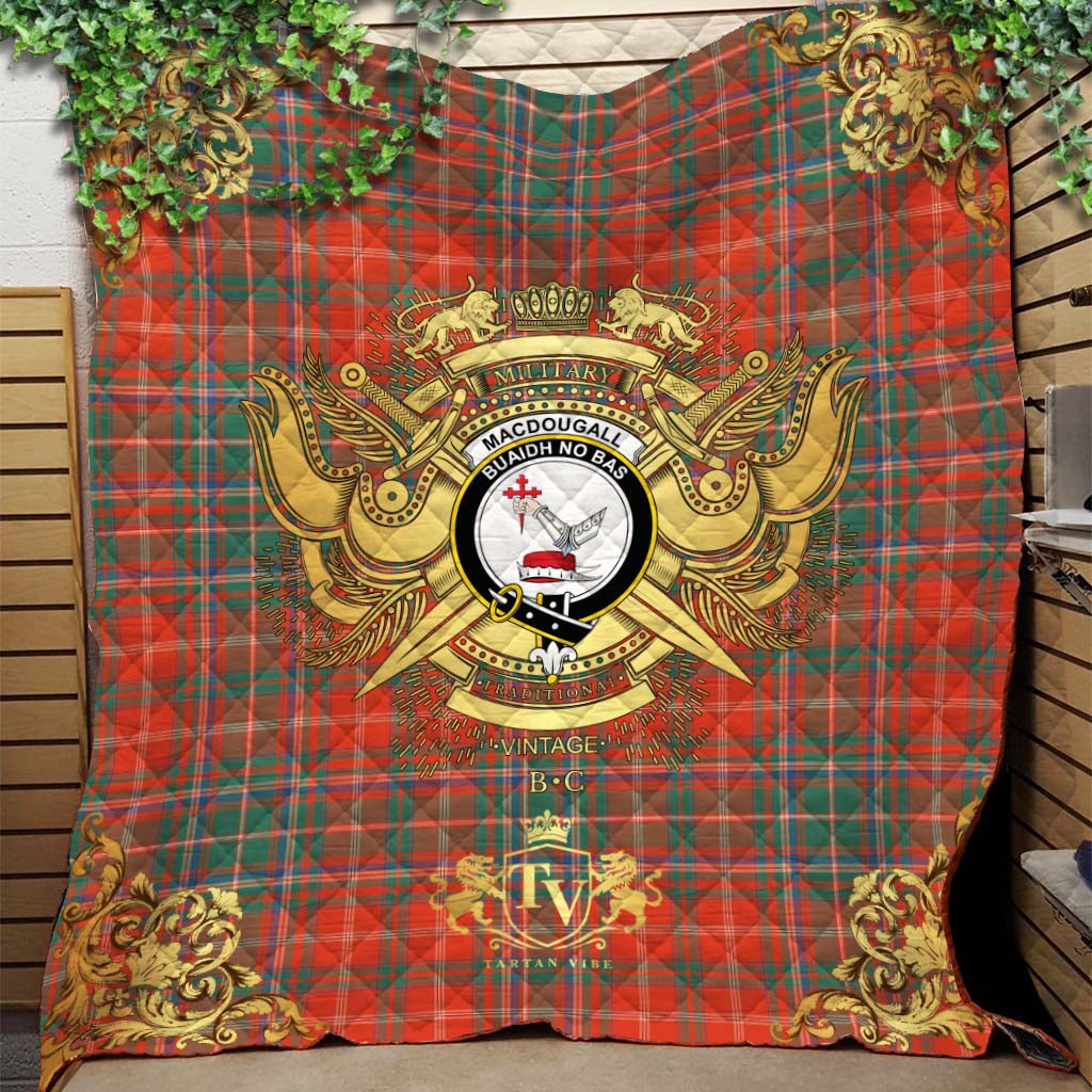 MacDougall Ancient Premium Quilt Military Logo K23