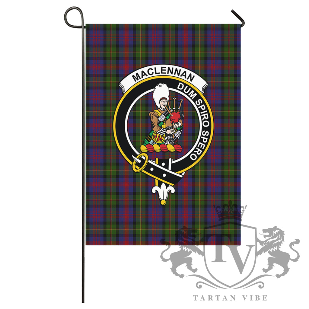 MacLennan Crest Garden Flag K23