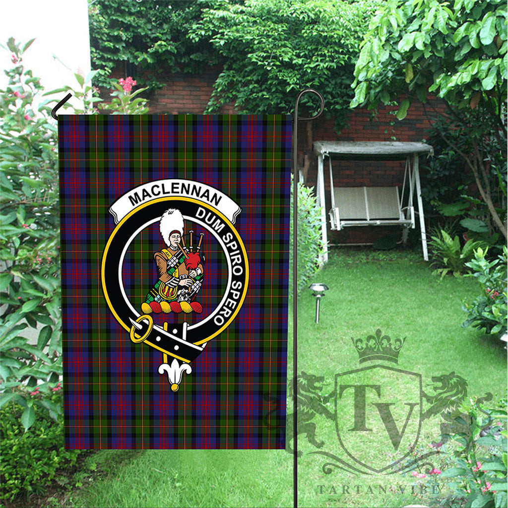 MacLennan Crest Garden Flag K23