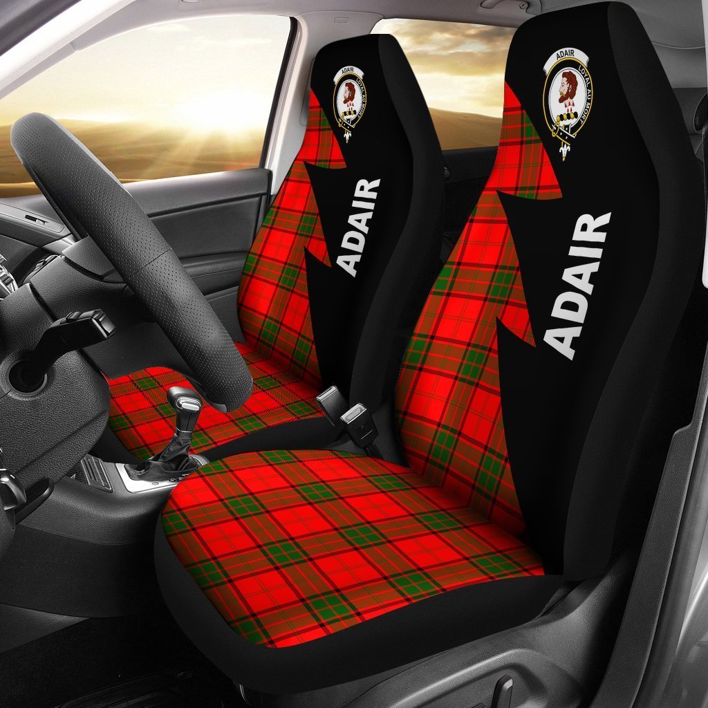 Adair Clans Tartan Car Seat Covers - Flash Style