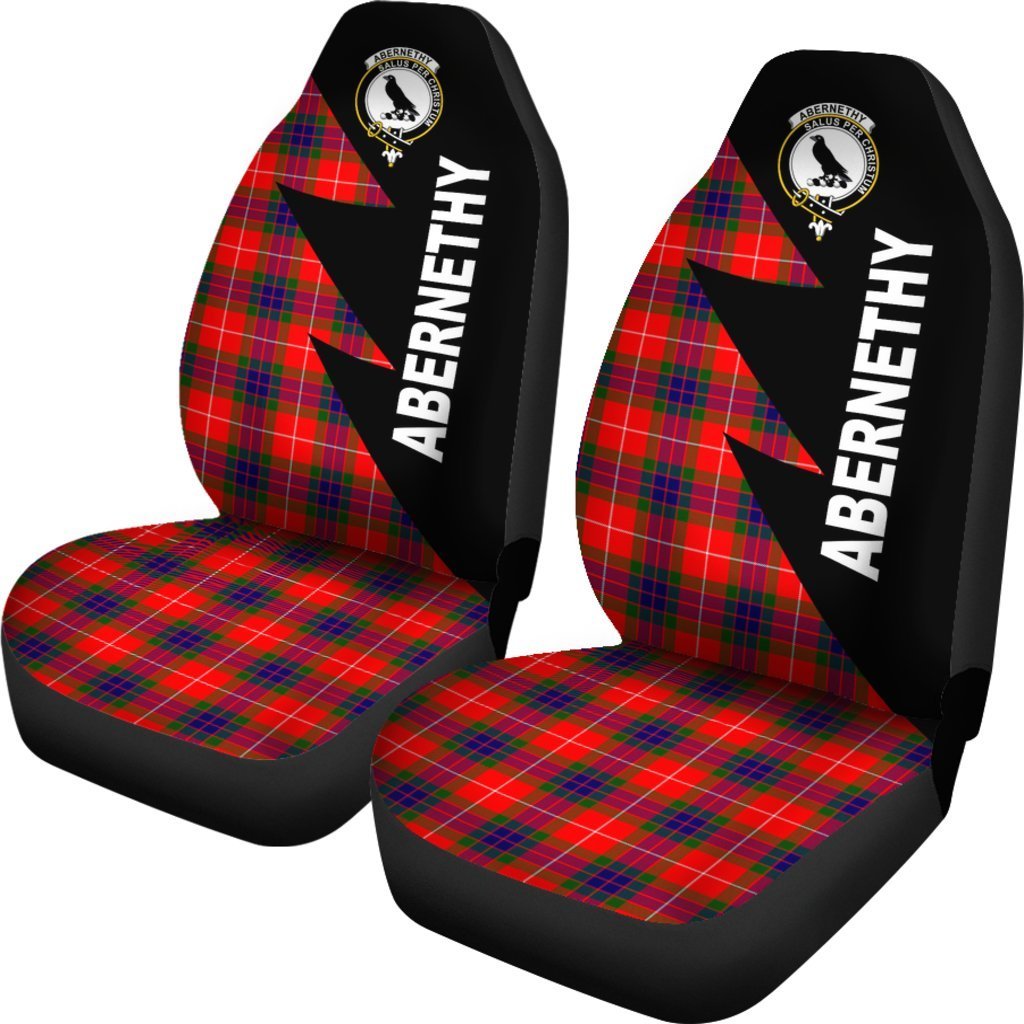 Abernethy Clans Tartan Car Seat Covers - Flash Style
