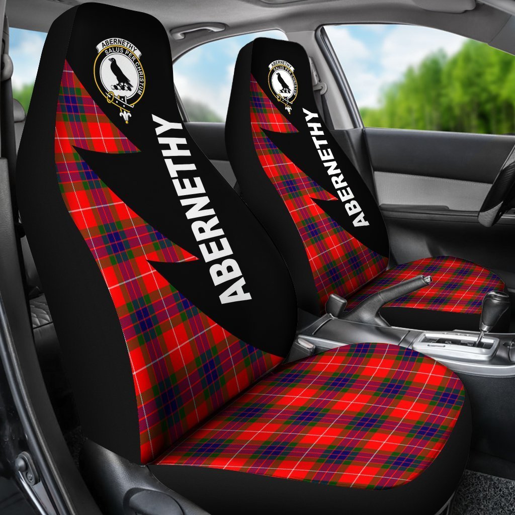Abernethy Clans Tartan Car Seat Covers - Flash Style